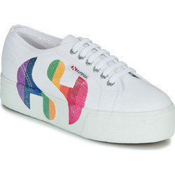 Superga 2790-COTW Γυναικεία Sneakers Flatforms Λευκά S11181W-L23