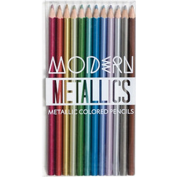 OOLY Modern Metallic Ξυλομπογιές Σετ 12τμχ