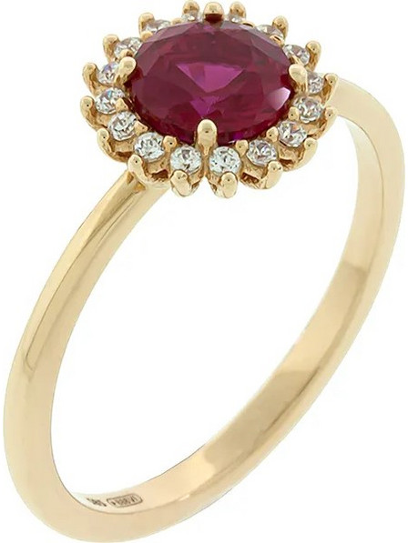 Million Diamonds Γυναικείο Δαχτυλίδι έτα από Χρυσό 14K με Ζιργκόν RZ12740