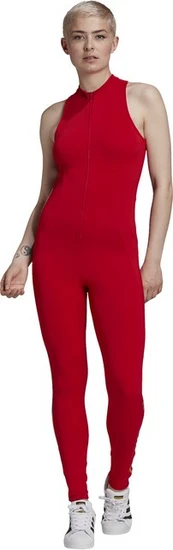 Adidas stage cheap suit red