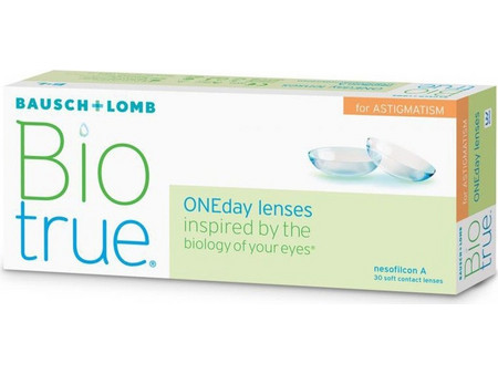 Bausch & Lomb Biotrue Ημερήσιοι Φακοί Επαφής Αστιγματικοί Βιομιμητικοί 40τμχ