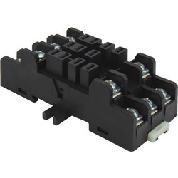 ΒΑΣΗ ΡΑΓΑΣ 11P ΓΙΑ RELAY ΥΨΗΛΩΝ ΡΕΥΜΑΤΩΝ ΜΕ ΒΙΔΩΤΕΣ ΕΠΑΦΕΣ ΜΑΥΡΗ RM78705 TYC