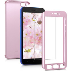 KW 360 Full Cover Metallic Rose Gold (Redmi Go)
