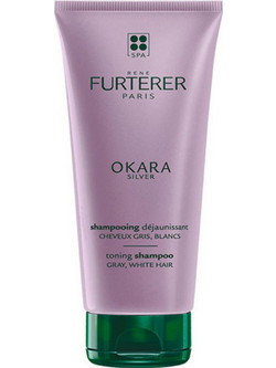 Rene Furterer Okara Silver Radiance Φυτικό Σαμπουάν για Προστασία Χρώματος για Βαμμένα Μαλλιά 250ml