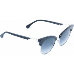 Fendi 0229/S 807/9O Γυναικεία Γυαλιά Ηλίου Στρογγυλά Μεταλλικά Μπλε με Μπλε Polarized Φακό