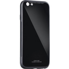 Forcell Glass Back Cover Black (Galaxy A20e)