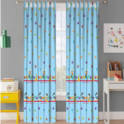 Vasilas Home Παιδική Κουρτίνα με Θηλιές 140x290 Mickey Blue