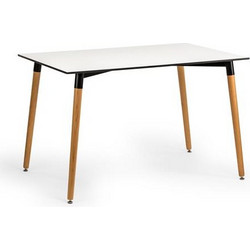 AlfaSet Τραπέζι Τραπεζαρίας Lamax Ξύλινο 120x77x75cm