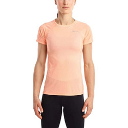 Saucony Hydralite Γυναικείο Αθλητικό T-Shirt Κοραλί SA81538-PN