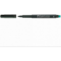 Μαρκαδόρος OHP Faber Castell Μ Μαύρο 1525