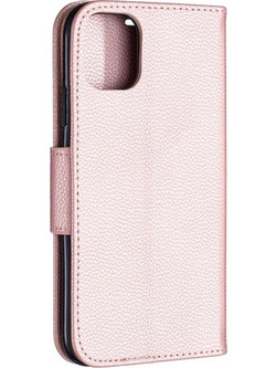 Apple iPhone 12 Mini(5.4) ΘΗΚΗ BOOK STYLE SMART ΜΑΓΝΗΤΙΚΗ ΑΝΟΙΧΤΟ ΡΟΖΕ