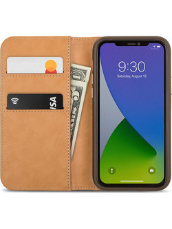 Moshi Overture Book Case Luna Pink (iPhone 12 / 12 Pro)