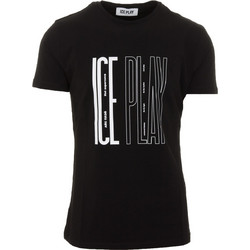 ICE PLAY M T-SHIRT - F014-P410-9000-BLK BLACK