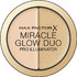 Max Factor Miracle Glow Duo Pro Illuminator 10 Light Bronzer & Highlighter Palette 11gr