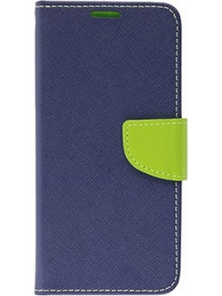 Θήκη OEM Fancy Book για Xiaomi Redmi Note 9T Flip Cover Navy Lime