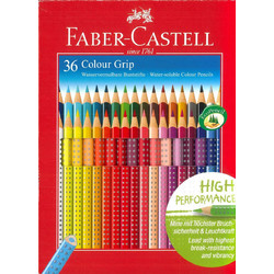 Faber-Castell Aquarel Grip Ξυλομπογιές Ακουαρέλας Σετ 36τμχ