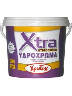 Χρωτέχ Xtra Υδρόχρωμα Λευκό 3lt