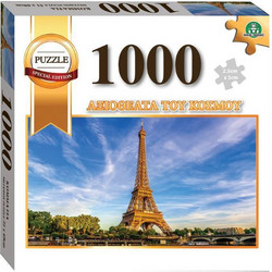 Puzzle Giochi Preziosi Αξιοθέατα Του Κόσμου Πύργος Του Άιφελ 1000 Κομμάτια
