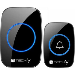 Techly I-BELL-RING04 - Ασύρματο Κουδούνι Kit Έως 300 μέτρα