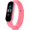 Λουράκι Σιλικόνης Pin Pink (Mi Smart Band 3 / 4)