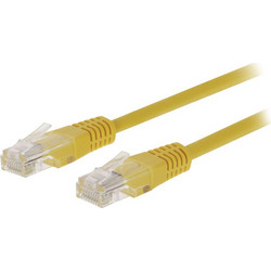 Valueline U/UTP Cat.5e Καλώδιο Δικτύου Ethernet 3m Yellow