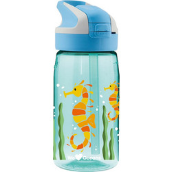 Laken Tritan Cabalito Παιδικό Μπουκάλι Πλαστικό BPA Free με Καλαμάκι Γαλάζιο 450ml