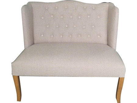 Artekko Διθέσιος Καναπές Λευκός 109.98x74.93x96.01cm 32342-Nb