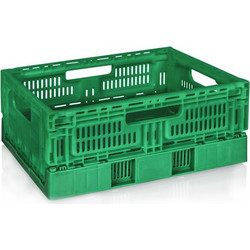 Αναδιπλούμενο πράσινο τελάρο 15lt 40x30x15.5cm 4316