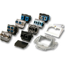 Fiber Optic Outlet Multi System RAL9010 (157308F)