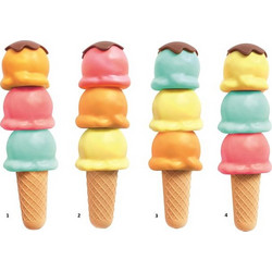 MOSES ΜΑΡΚΑΔΟΡΟΙ ΥΠΟΓΡΑΜΜΙΣΕΩΣ ΠΑΓΩΤΟ BE HAPPY 3,3x12,5cm ASSORTED