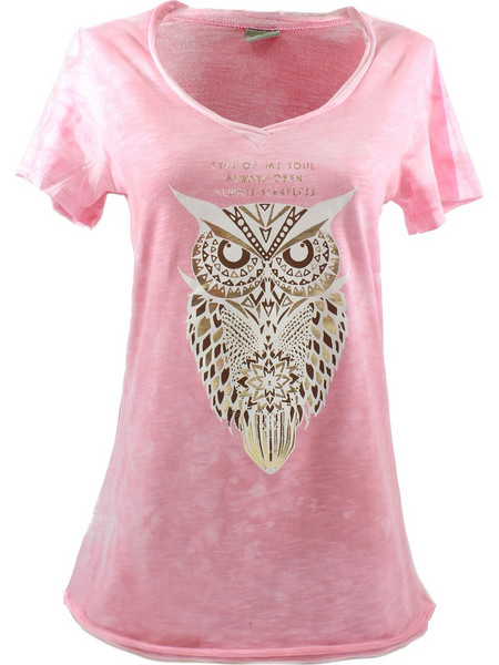 ...T-Shirt σχέδιο κουκουβάγια(owl classic) με V...