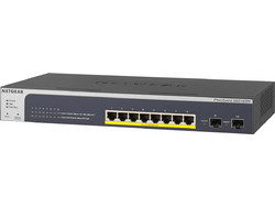 Netgear GS510TPP Managed L2 Switch με 8 Θύρες Ethernet 1Gbps και 2 SFP Θύρες