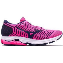 Mizuno Waveknit R2 Γυναικεία Αθλητικά Παπούτσια για Τρέξιμο Φούξια J1GD1829-11