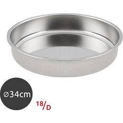 Roller 18/D Στρογγυλό Ταψί Φούρνου Ανοξείδωτο 36cm