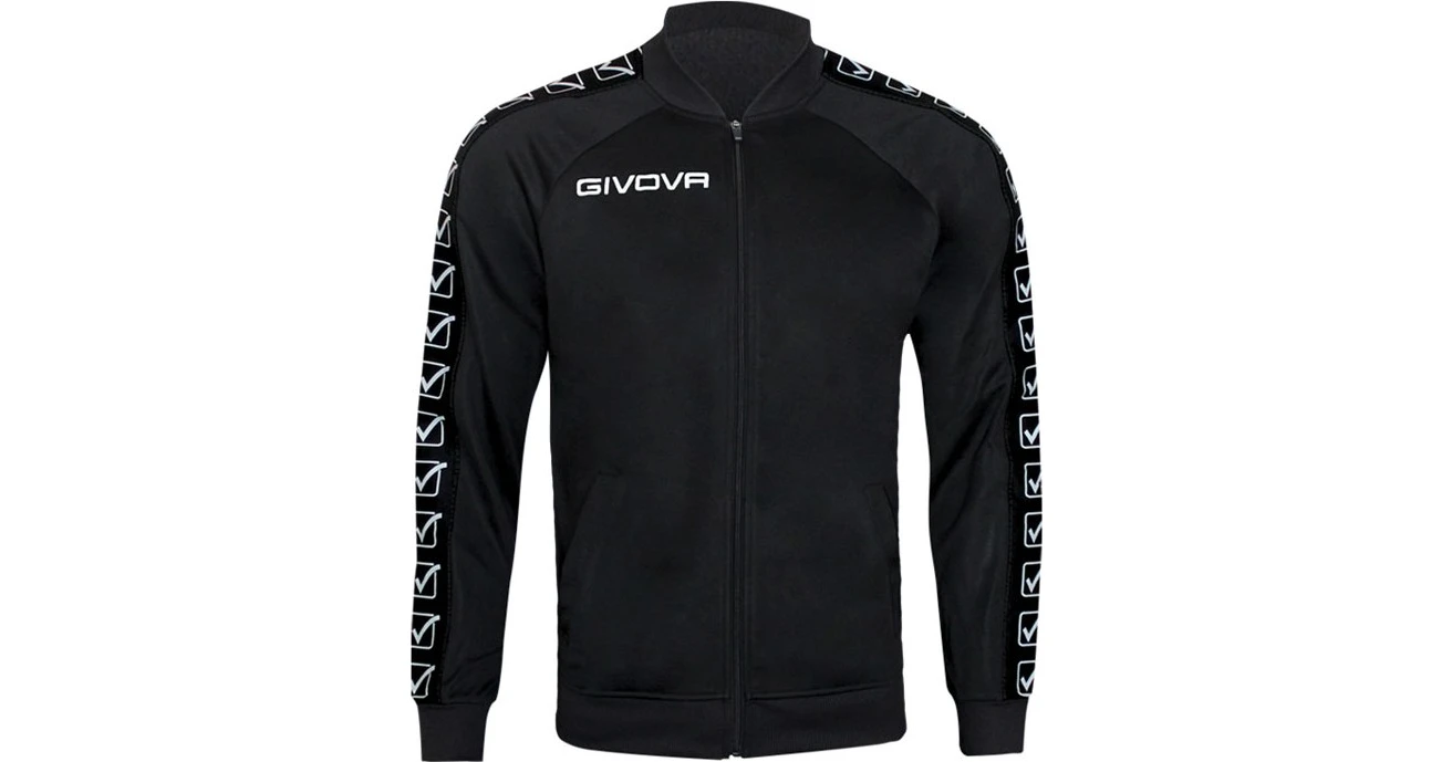 Giacca Tricot GIVOVA Band - Rosso, Unisex Adulto - Sintetica, Lavabile A Mano - Per Sport E Casual - Foto 9