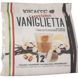 101Caffe Κάψουλες Espresso Vaniglietta Συμβατές με Μηχανή Nespresso 12τμχ