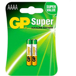 Gp Super Alkaline AAAA 2τμχ