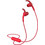 ifrogz Free Rein 2 Ακουστικά Bluetooth In Ear Ανθεκτικά στο Νερό Red