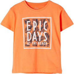 Name It Παιδικό T-Shirt Κοντομάνικο Πορτοκαλί 13189435