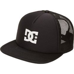 DC Gas Station Ανδρικό Καπέλο Jockey με Δίχτυ Snapback Υφασμάτινο Μαύρο ADYHA04061-KVJ0