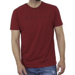 Κοντομάνικη Μπλούζα T-Shirt Cotton4all 21-200 SS21 σκούρο Κόκκινο