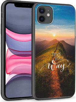 Θήκη iPhone 11 Black TPU - Find Your Way