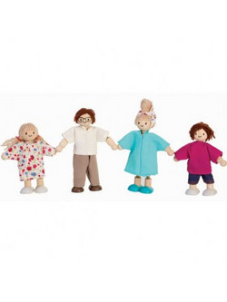 Plan Toys Μοντέρνα Κουκλοοικογένεια 7142