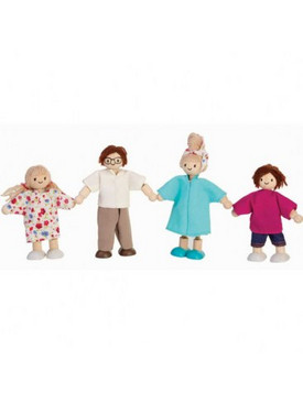 Plan Toys Μοντέρνα Κουκλοοικογένεια 7142
