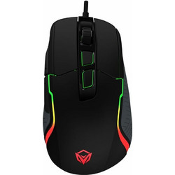 Meetion Poseidon G3360 Ενσύρματο Gaming Ποντίκι RGB 12000 DPI Black