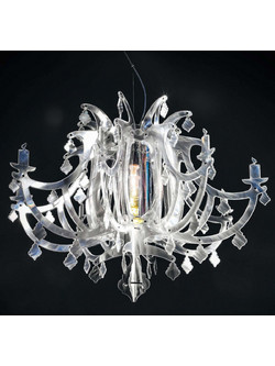Φωτιστικό Οροφής Ginetta Prisma Slamp Αλουμίνιο,Πολυπροπυλένιο