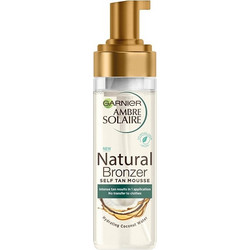 Garnier Ambre Solaire Natural Bronzer Self Tan Mousse Light & Medium Σώματος 150ml