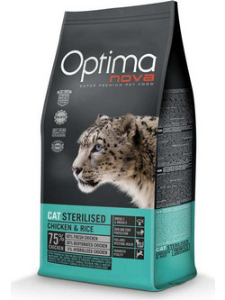 Optimanova Adult Sterilised with Chicken & Rice 2kg