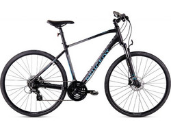 Peugeot T14-FS Ποδήλατο Trekking 28" Αλουμινίου με 24 Ταχύτητες και Δισκόφρενα Μαύρο Μπλε