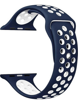 Rockrose Starry Night Λουράκι Σιλικόνης Blue / White (Apple Watch 42 / 44 / 45mm)